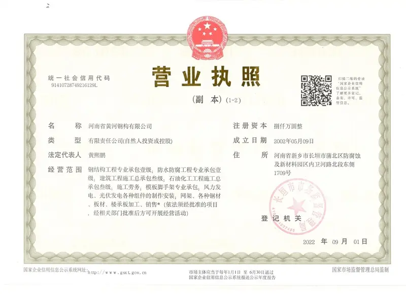 Business License - Image 1